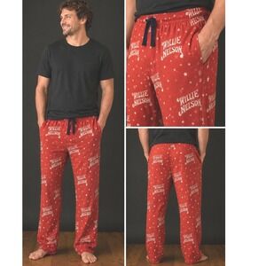 NEW Willie Nelson Mens Sleep Pants Pajama Bottoms 2XL Country Loungewear PJs XXL